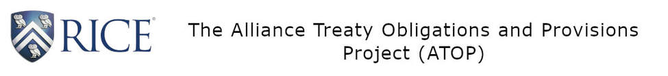 THE ALLIANCE TREATY OBLIGATIONS AND PROVISIONS PROJECT (ATOP)